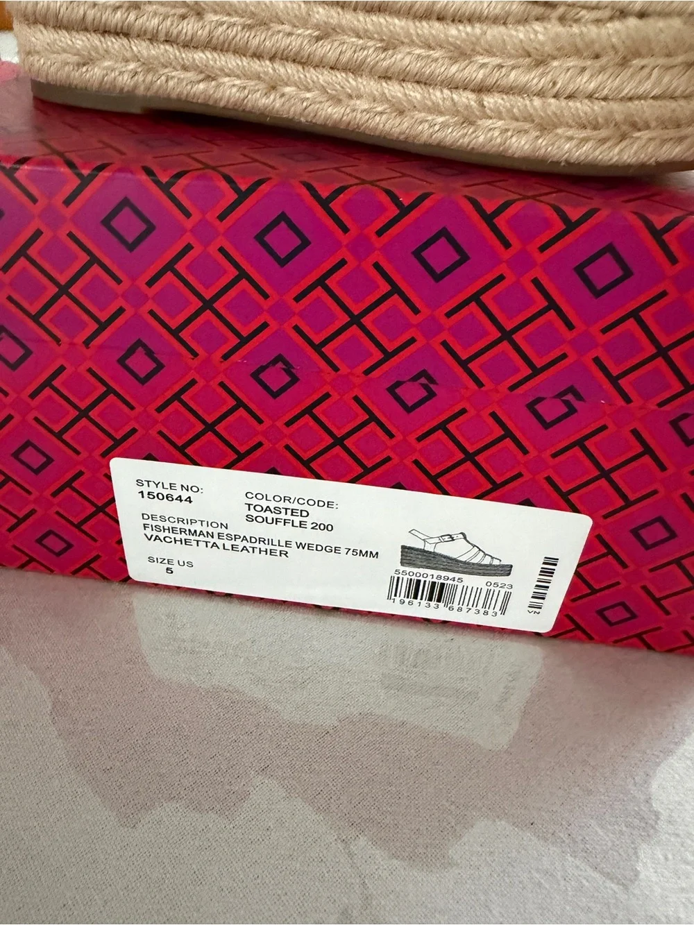 Tory Burch classic fisherman
